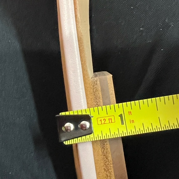 Rebecca Minkoff pale pink Alexis leather bow flat mules size 8 FLAW NWOB - Picture 9 of 14